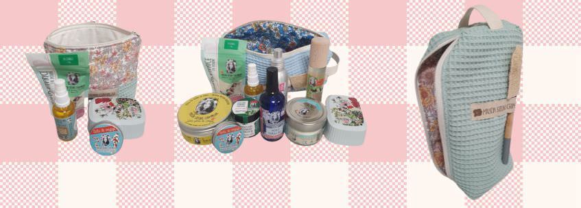 Trousses de Toilette Artisanales Made in France par Maison Sidonie Champagne