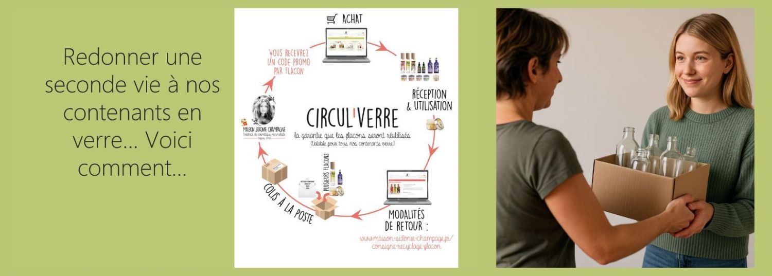 circul'verre 5 ans de cosmetiques bio zero dechet