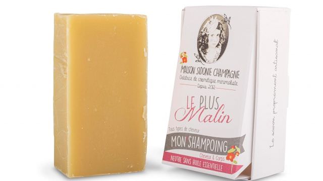 NOUVEAU : Le plus malin blanc, shampoing solide neutre tous types de cheveux