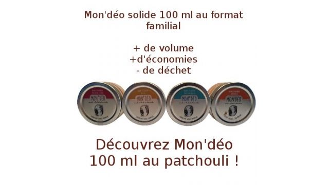 Un nouveau déodorant soliflore de patchouli