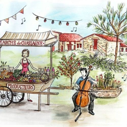 Marche de la Ferme de Chassagne