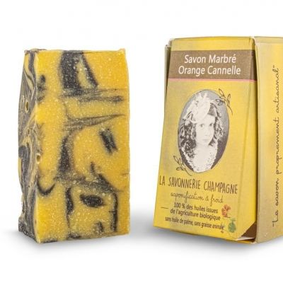 Savon marbré Orange Cannelle