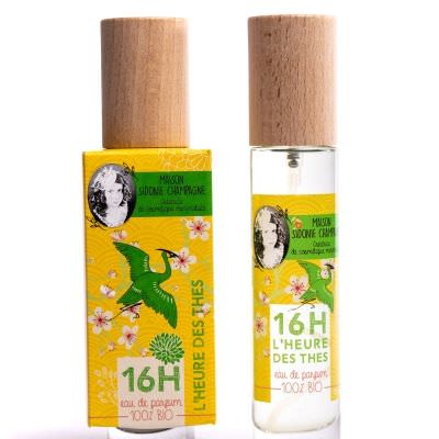 Eau de parfum 100% Bio - 16H - L'heure des thés