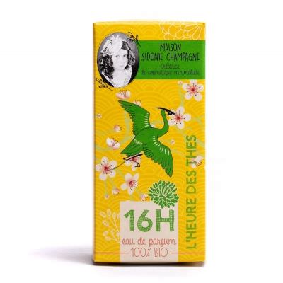 Eau de parfum 100% Bio - 16H - L'heure des thés