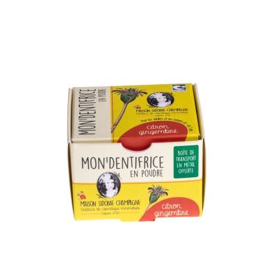 Mon’Dentifrice en poudre Citron-Gingembre