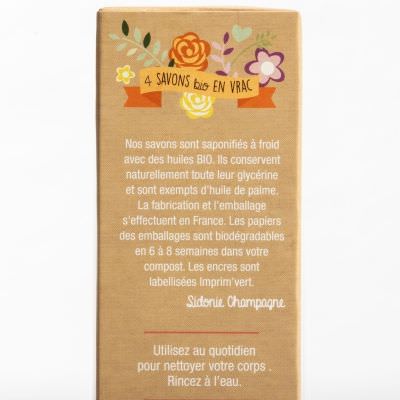 Coffret vrac de 4 savons neutres calendula