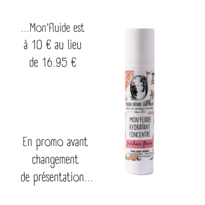 Mon’fluide hydratant concentré fraîcheur fleurie Mon’fluide hydratant concentré fraîcheur fleurie