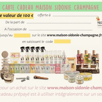 Carte cadeau à offrir valeur 100 € Carte cadeau à offrir valeur 100 €